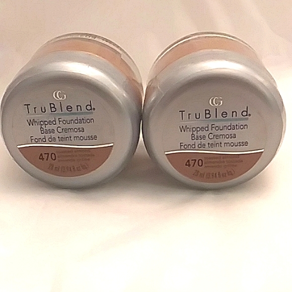 (2) Covergirl Tru Blend Whipped Foundation 470 Toasted Almond - Picture 1 of 6